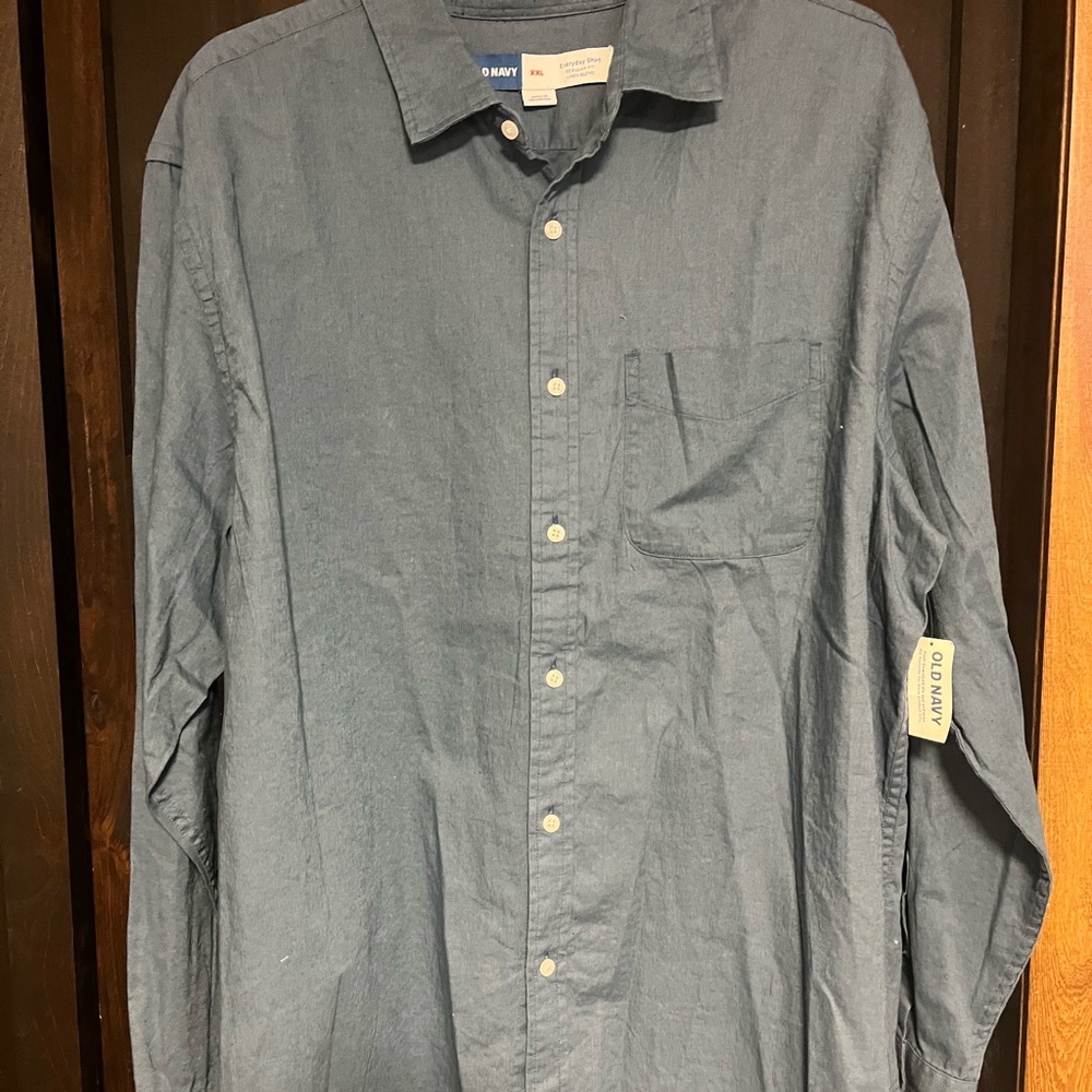 Old Navy Men's Blue Shirt NWT